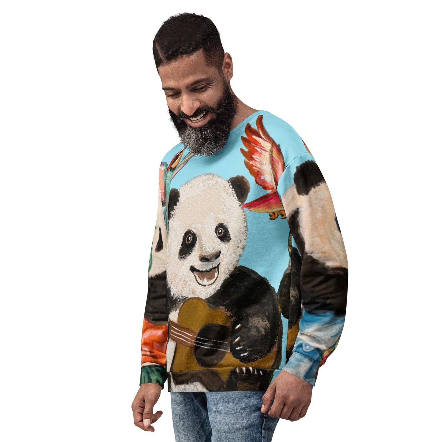 Singing Panda Unisex Sweatshirt