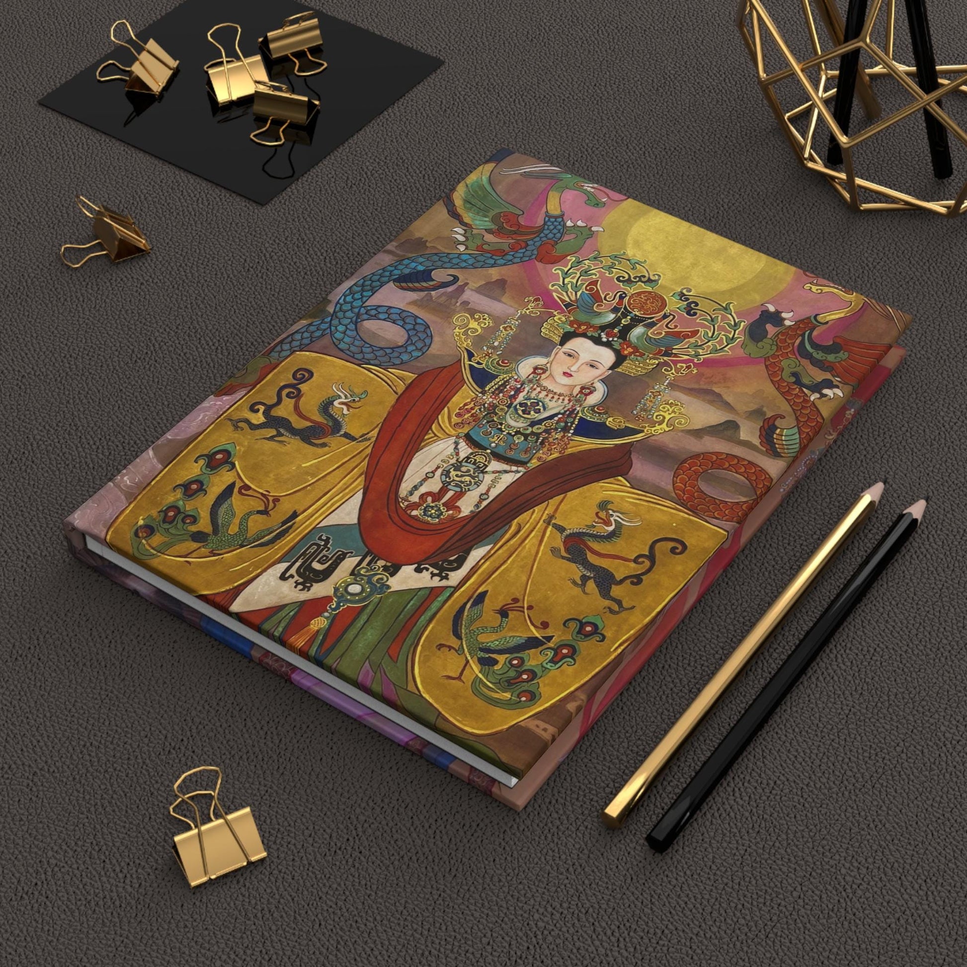 Empress Luzhi, Zhao Feiyan, Artistic Hardcover Journal, Meditation & Mindfulness Journal, Inspirational Journal, Beautiful Journaling