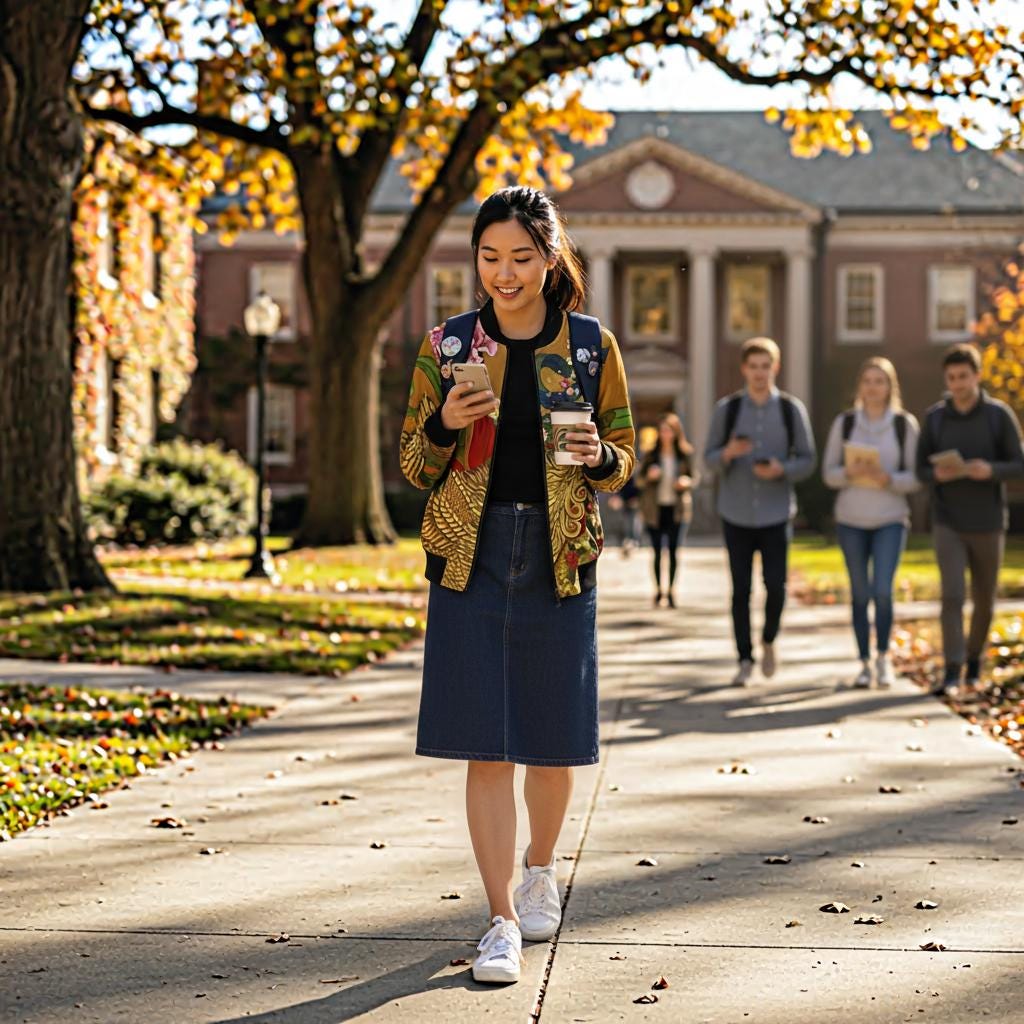 Women's Bomber Jacket - Chinese Empresses Design, Stand-Collar, Ribbed Cuffs - Cute & Badass Outerwear, Exclusive Piece. Gift for Her