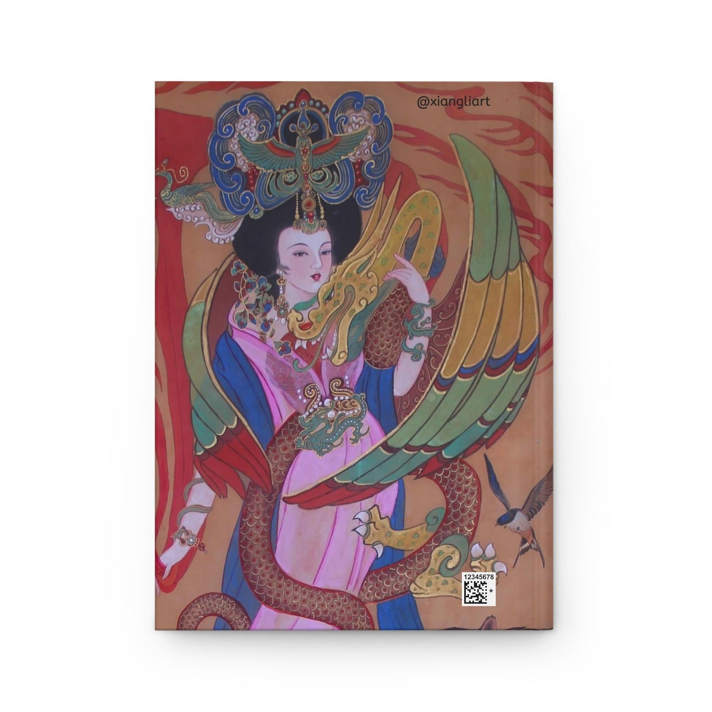 Empress Luzhi, Zhao Feiyan, Artistic Hardcover Journal, Meditation & Mindfulness Journal, Inspirational Journal, Beautiful Journaling