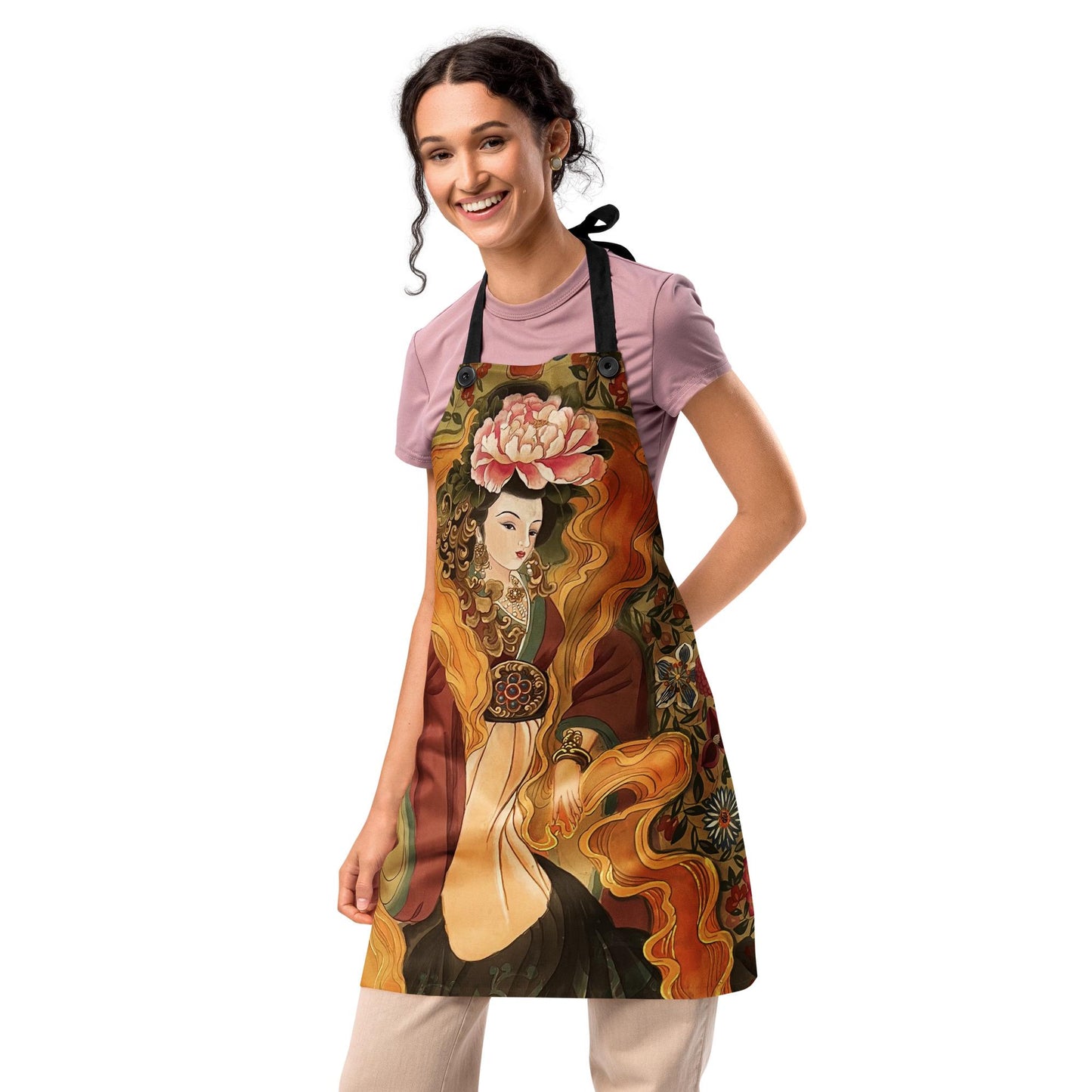 Chinese Empress Lunar New Year Gift for Her Mothers Gift Mothers Day Apron
