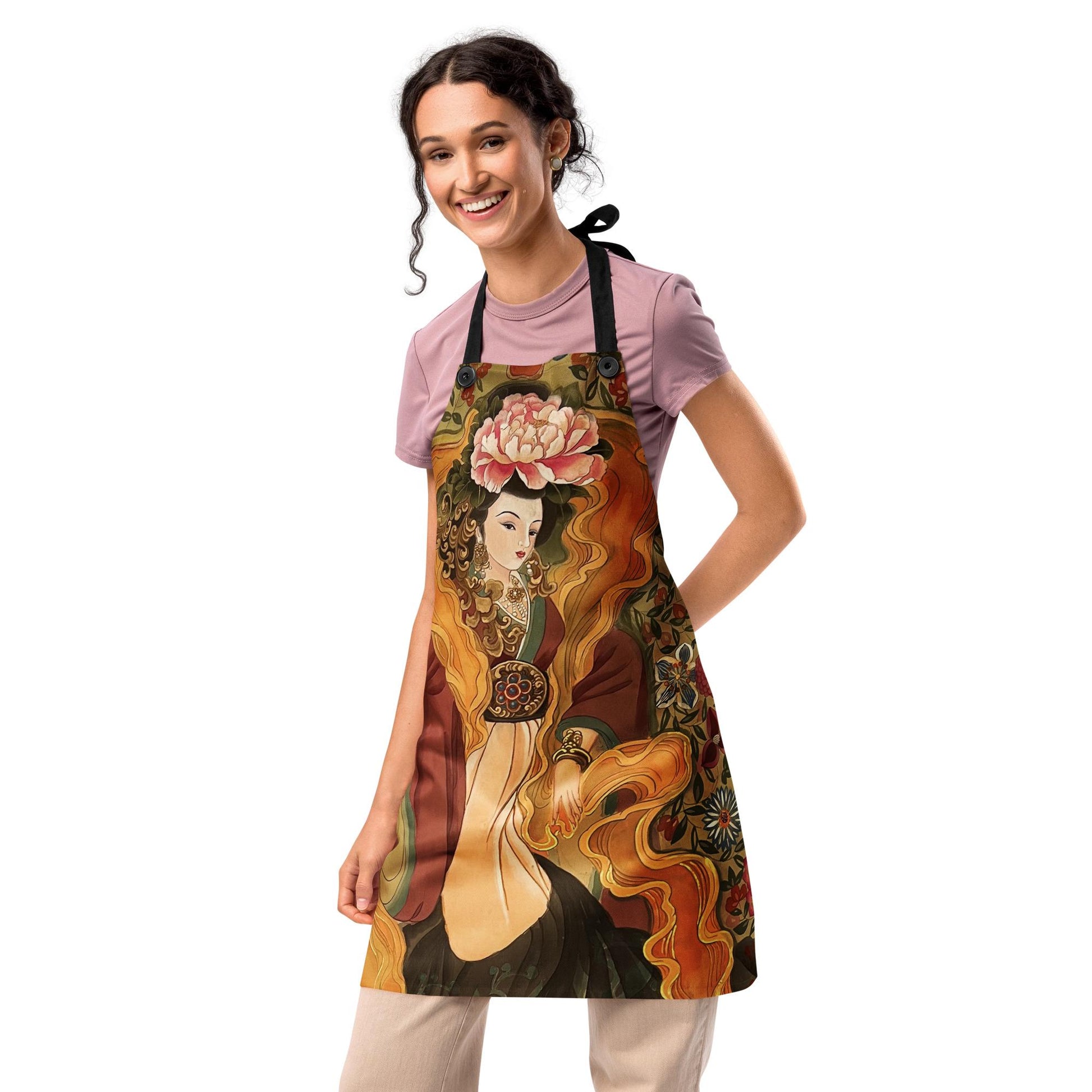 Chinese Empress Lunar New Year Gift for Her Mothers Gift Mothers Day Apron