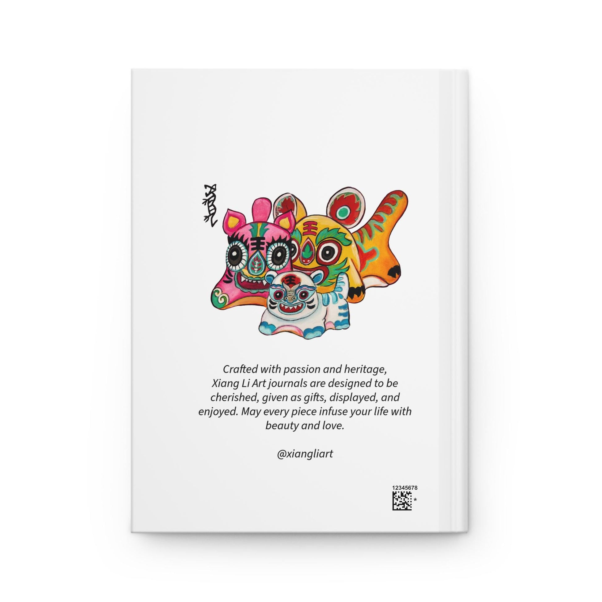 Tiger Chinese Zodiac Journal | Hardcover Matte Notebook, Lunar New Year