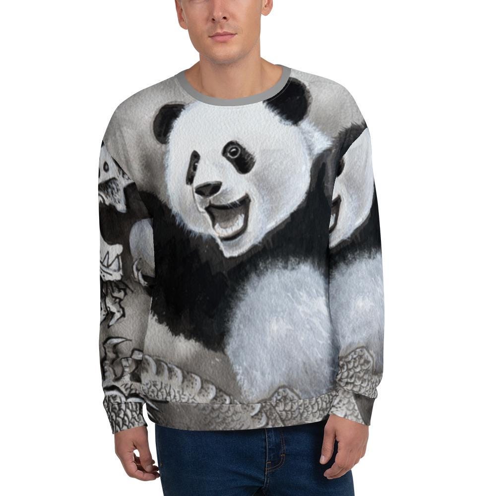 Chinese Panda Pearl Dragon Ball Unisex Sweatshirt