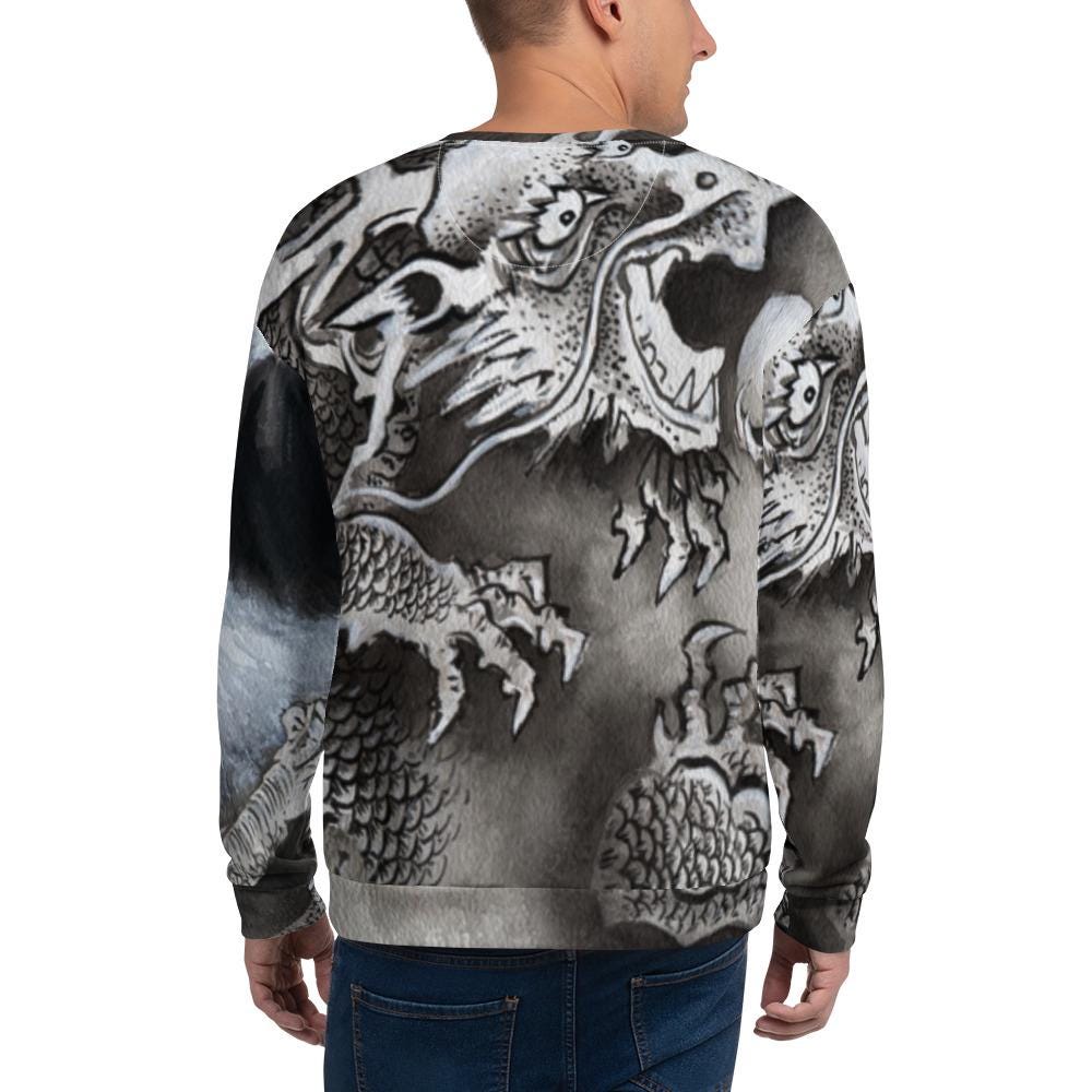 Chinese Panda Pearl Dragon Ball Unisex Sweatshirt