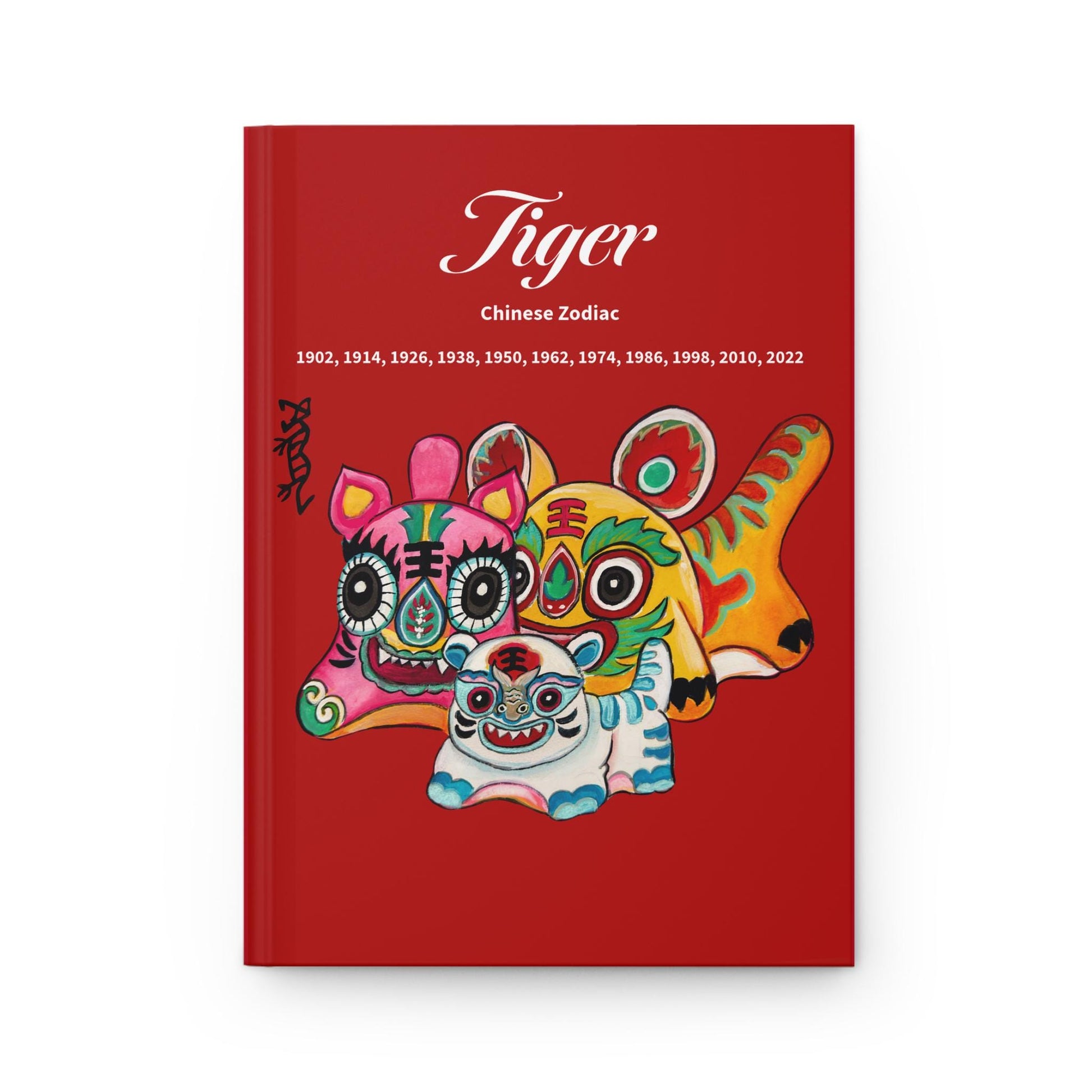 Tiger Chinese Zodiac Journal | Hardcover Matte Notebook, Lunar New Year