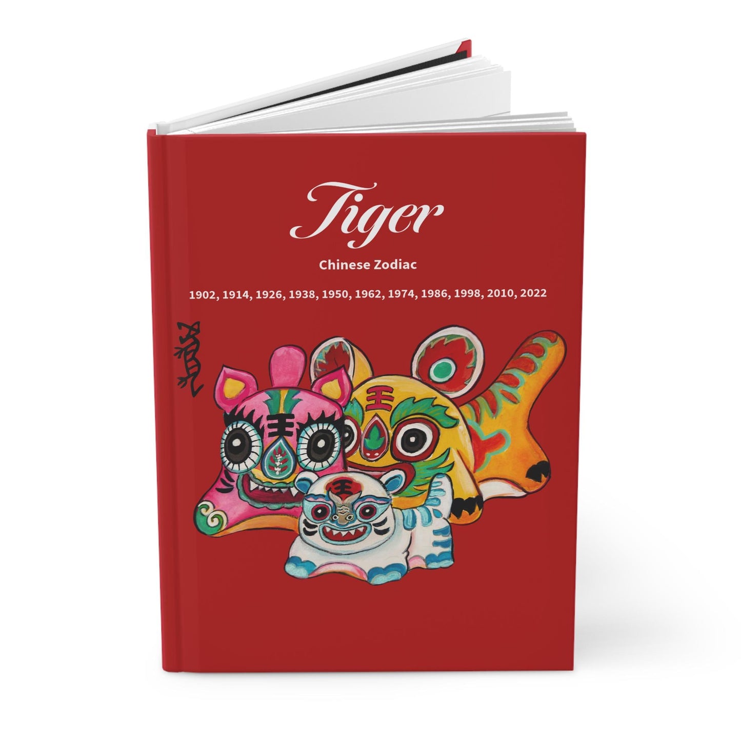 Tiger Chinese Zodiac Journal | Hardcover Matte Notebook, Lunar New Year