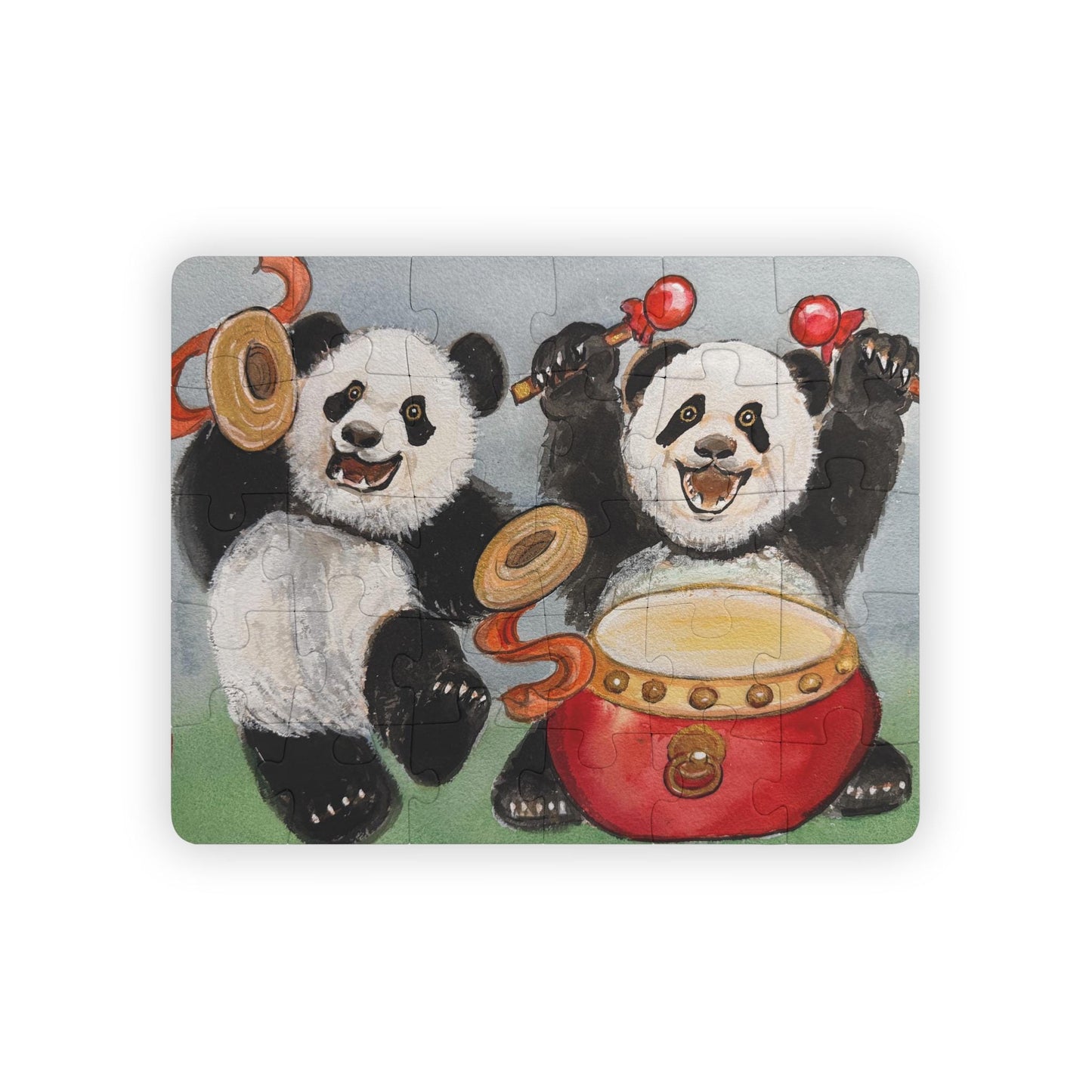 Drumming Panda Puzzle Kids Puzzle | 30-Piece