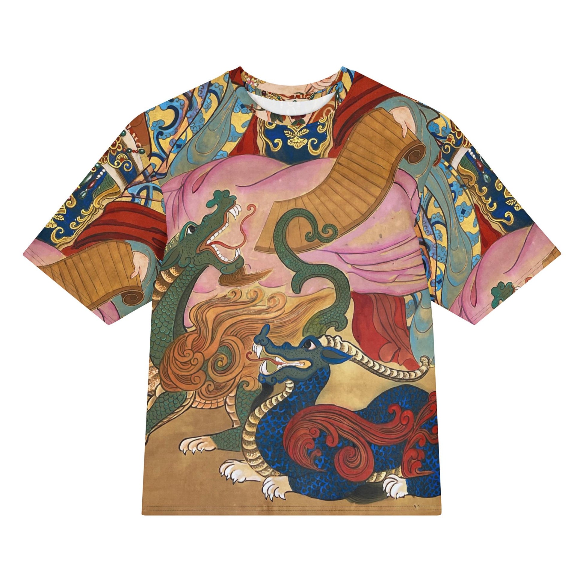 Baby Dragon Mythical Creature Empress Princess Oversized cotton t-shirt