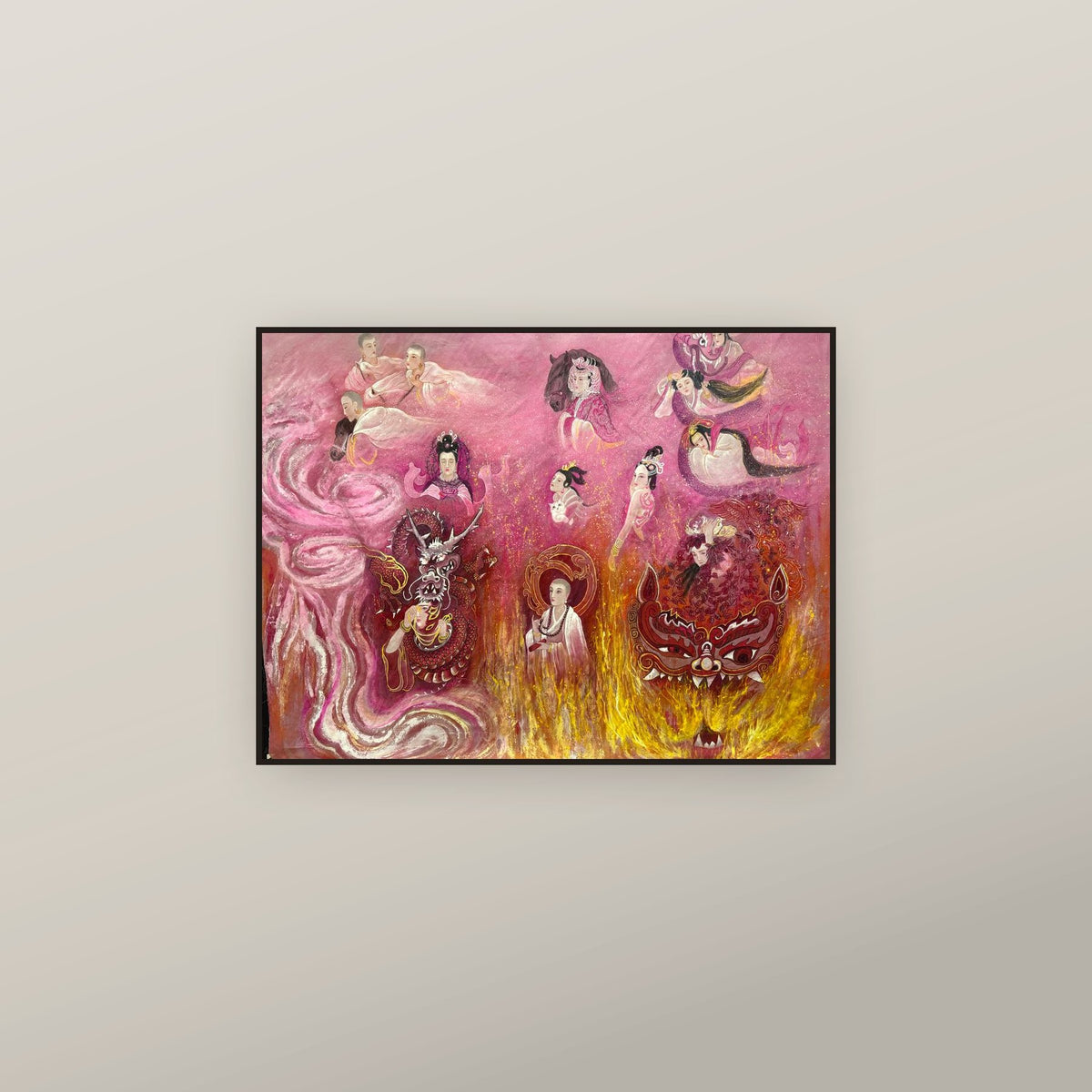 Northern Dynasties Part 1 — shown framed on a wall