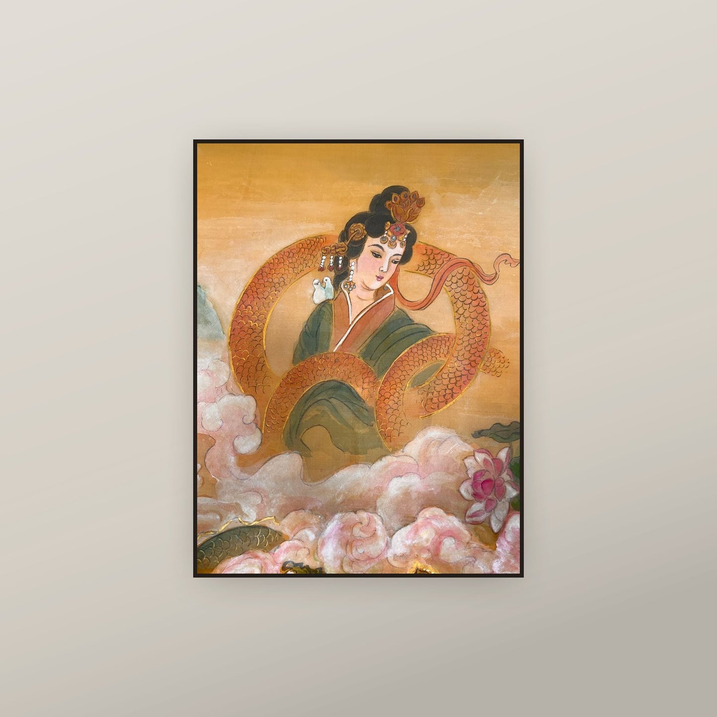 Empress Yi — shown framed on a wall
