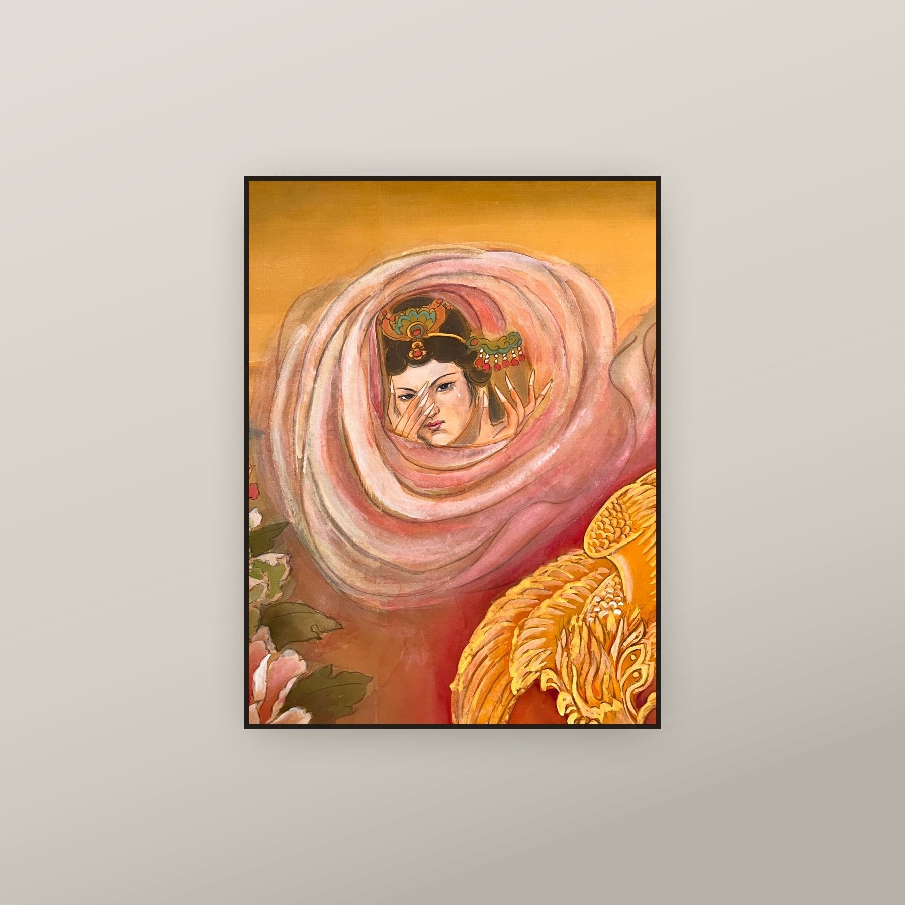 Empress Guo — shown framed on a wall