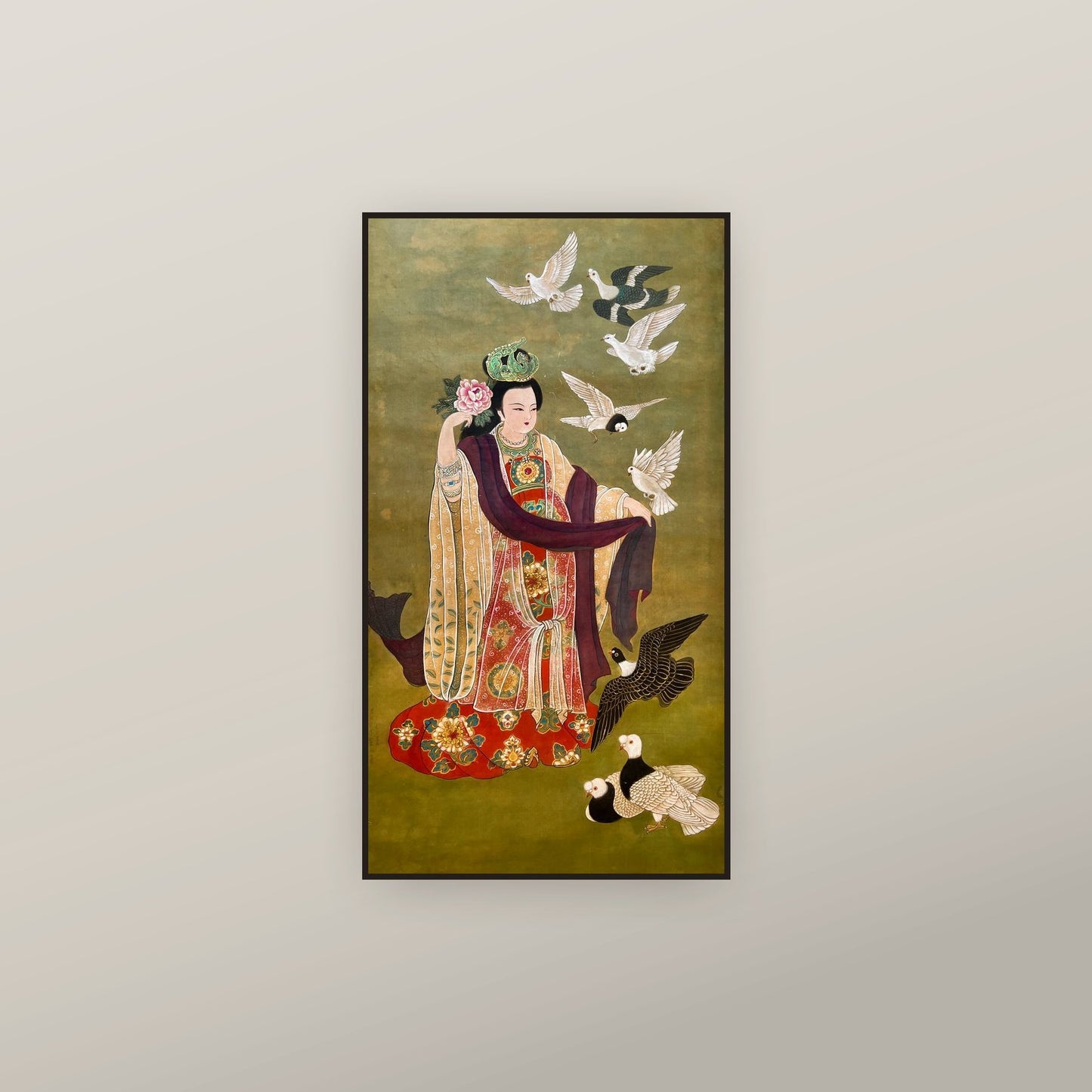 Empress Zhang Sun — shown framed on a wall