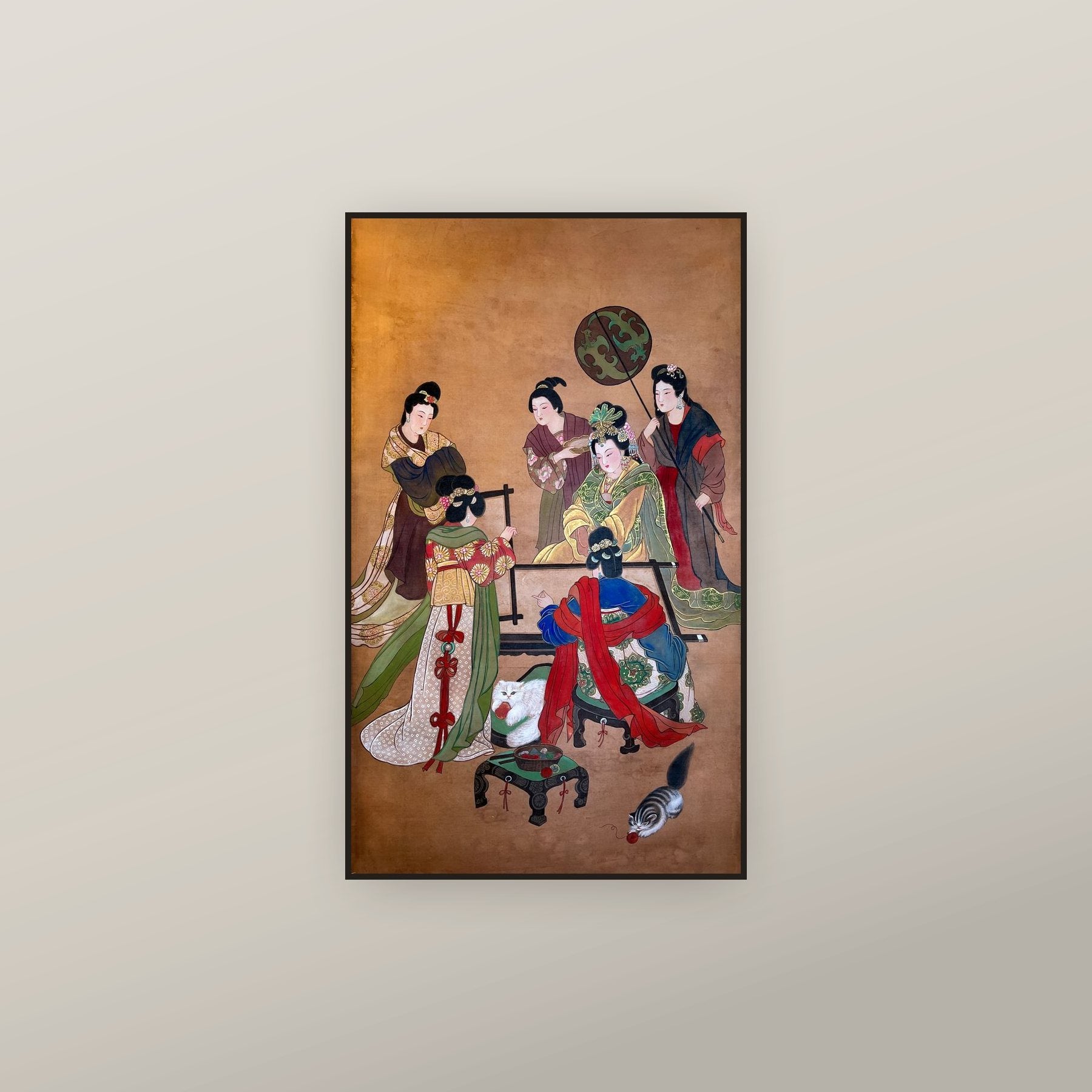 Empress Wang — shown framed on a wall